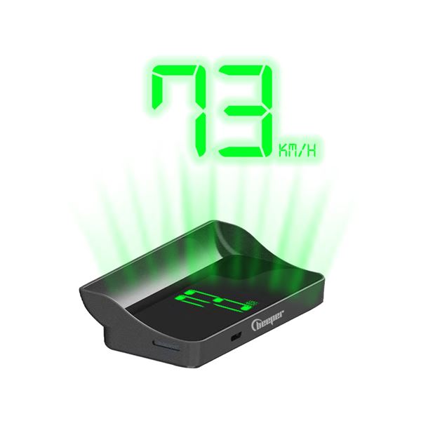 Compteur de vitesse affichage tête haute HUD GPS BEEPER