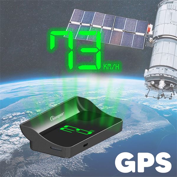Compteur de vitesse affichage tête haute HUD GPS BEEPER