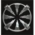 Grille ronde en aluminium chromé speaker Ø270