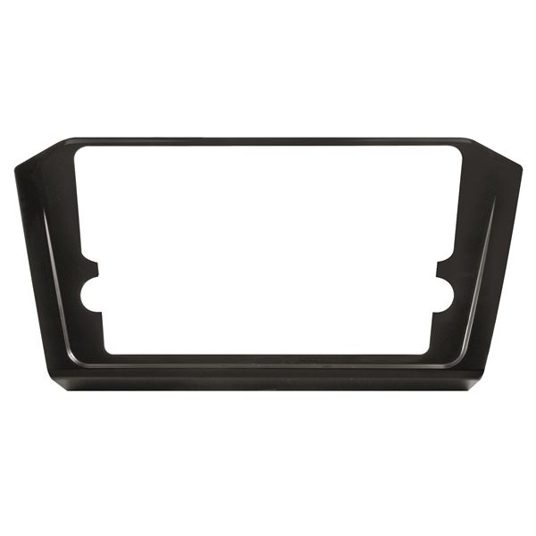 Adaptateur autoradio noir brillant pour VOLKSWAGEN PASSAT 2014>