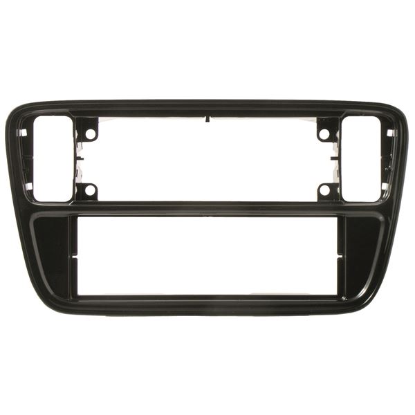 Adaptateur autoradio noir brillant SEAT, Skoda, VOLKSWAGEN