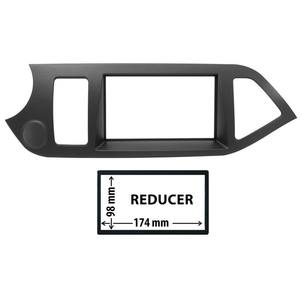 Cache autoradio KIA PICANTO 2011