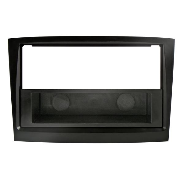 Cache autoradio noir brillant FIAT et OPEL