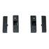 Adaptateur autoradio noir AUDI A3 de 2001