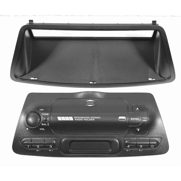 Adaptateur autoradio noir pour FIAT
