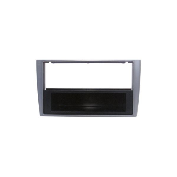 Cache autoradio gris métallisé Peugeot 308, 308 CC