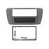 Cache autoradio Seat Ibiza gris clair