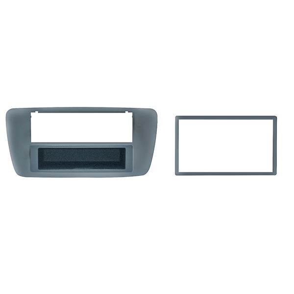 Cache autoradio Seat Ibiza bleu gris