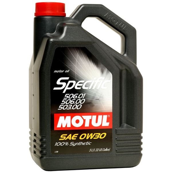 Huile moteur MOTUL essence et diesel SPECIFIC 506 01 0w30 5L