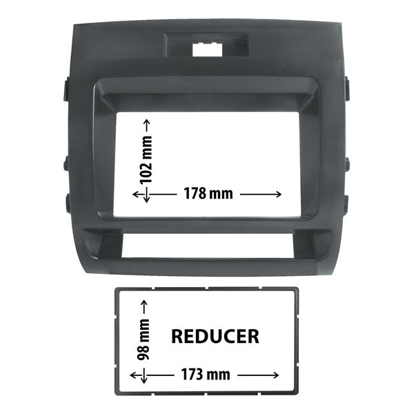 Cache autoradio Toyota Land Cruiser