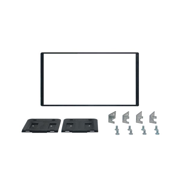 Cache autoradio avec supports pour fixation KIA