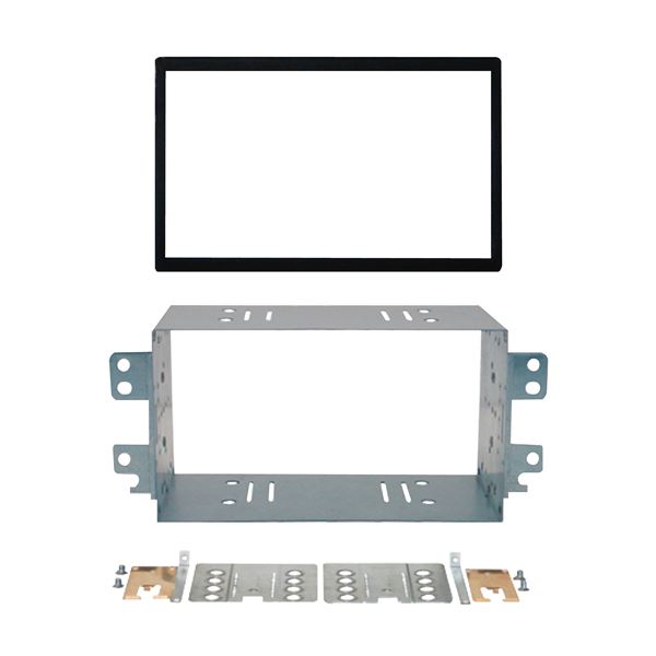 Cache autoradio avec supports pour KIA