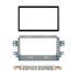 Cache autoradio avec supports pour KIA