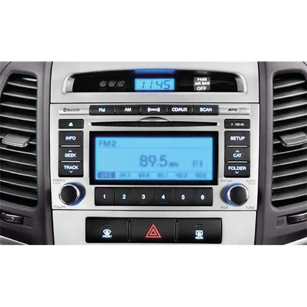 Cache autoradio Hyundaï Santa FE