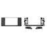 Cache autoradio BMW S5 (E39)