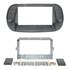Cache autoradio noir brillant Fiat 500 de 2016
