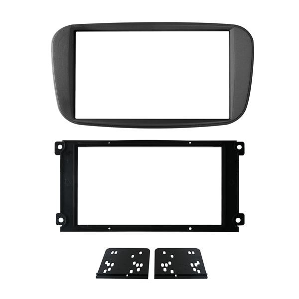 Cache autoradio Ford couleur noir