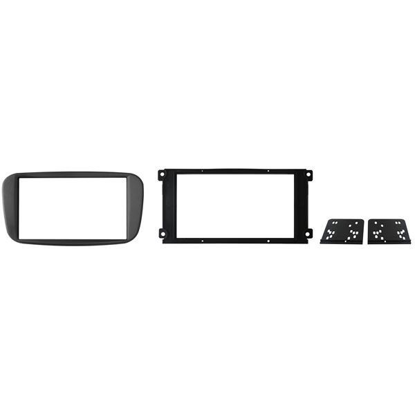 Cache autoradio Ford couleur noir