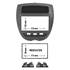 Cache autoradio C1, 107 et Aygo de 2014
