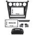 Cache autoradio BMW S5 (E60) de 2003 à 2010