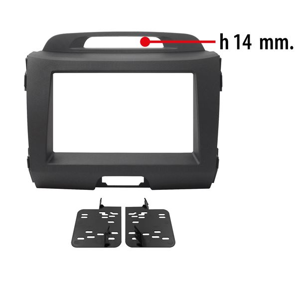 Cache autoradio Kia Sportage de 2011 à 2015