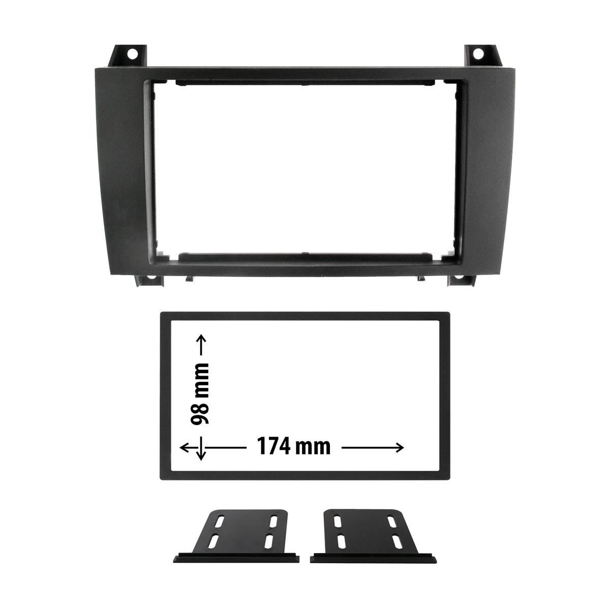 Cache Autoradio Mercedes Clk De 2006