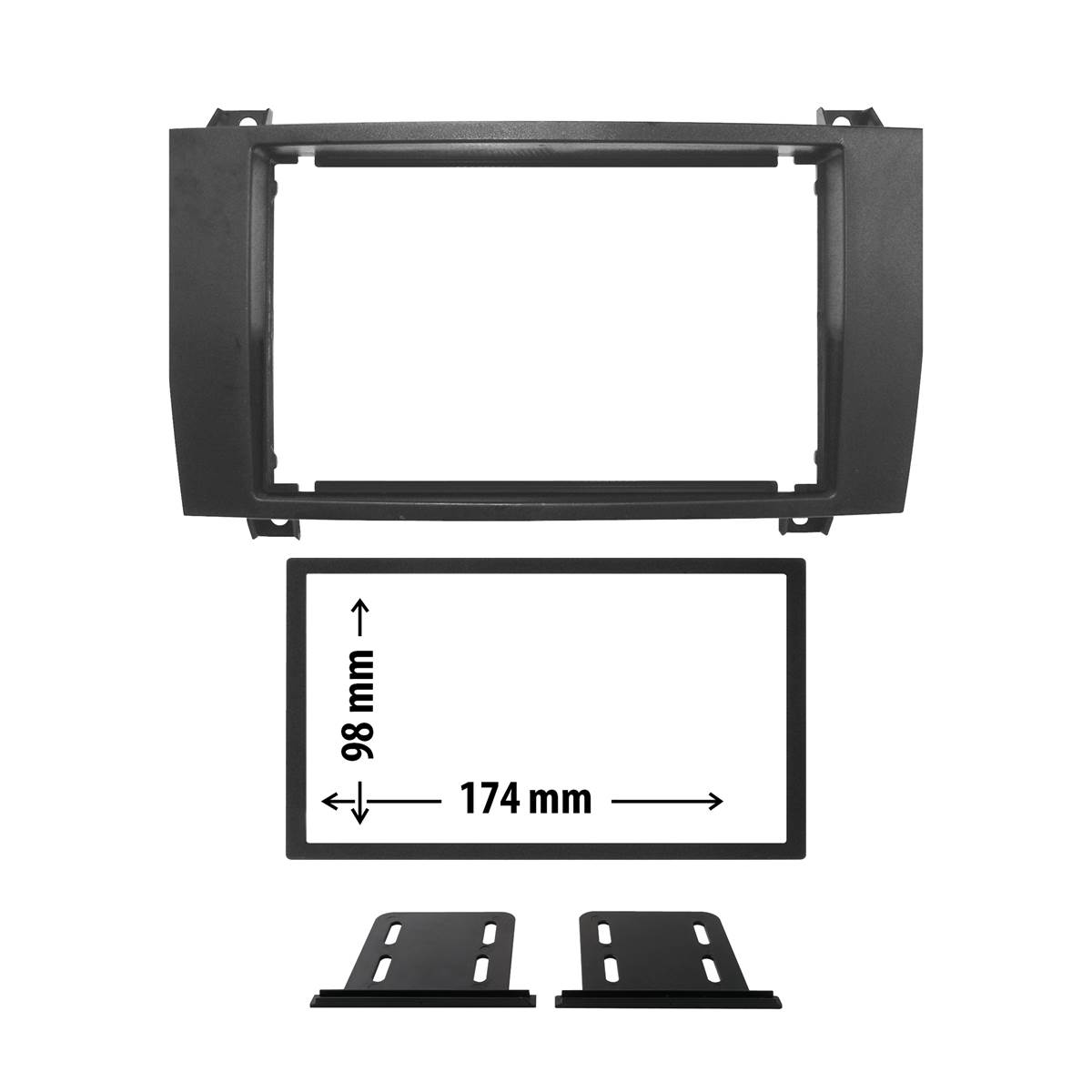 Cache Autoradio Mercedes Slk (r171)