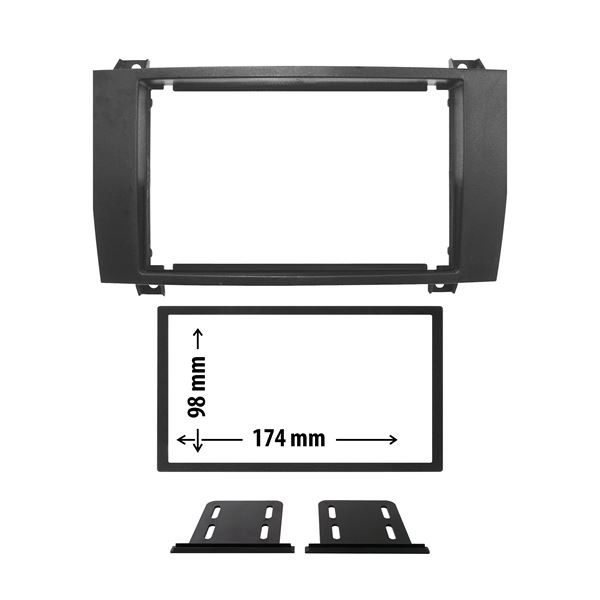 Cache autoradio Mercedes SLK (R171)