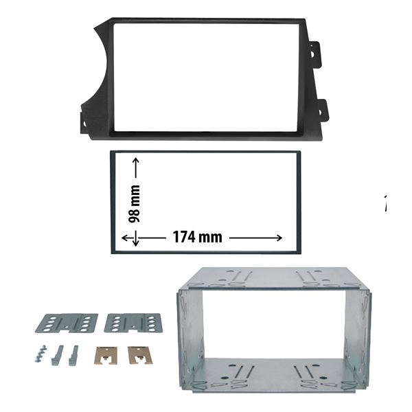 Cache autoradio pour Ssangyong