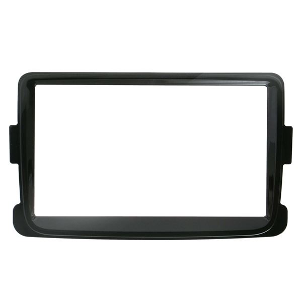 Cache autoradio noir brillant Dacia 2012 à 2021