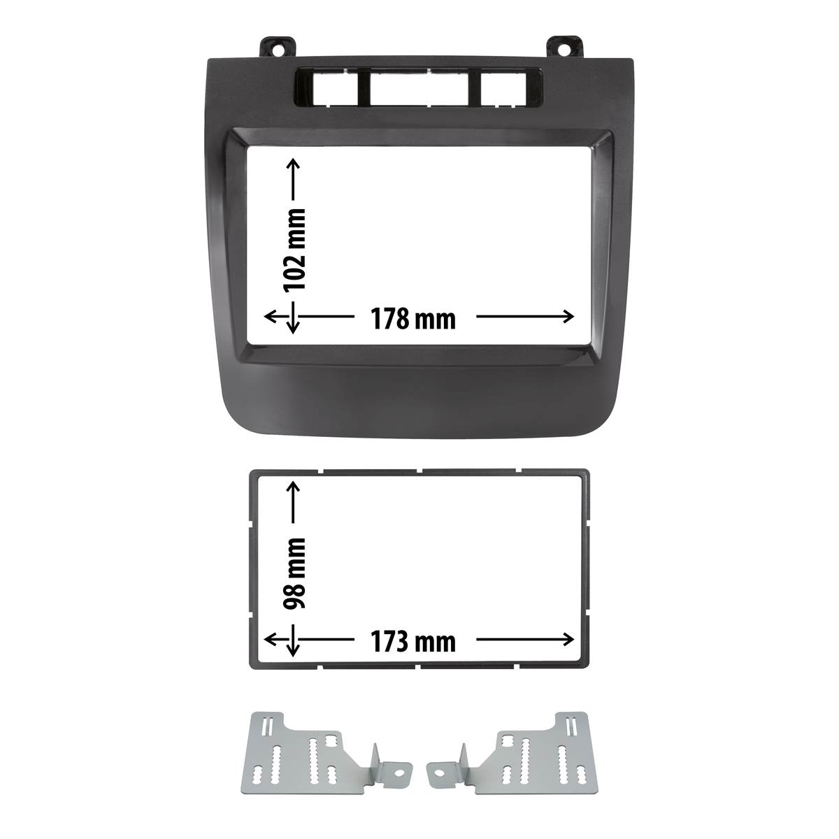 Cache Autoradio Volkswagen Touareg