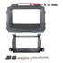 Cache autoradio Kia couleur gris