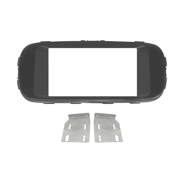 Cache autoradio Kia Noir Brillant