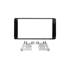 Cache autoradio Mitsubishi ASX 2015
