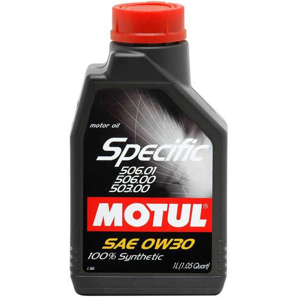 Huile vidange 100 % synthèse Motul SPECIFIC 506 01 0w30 1L