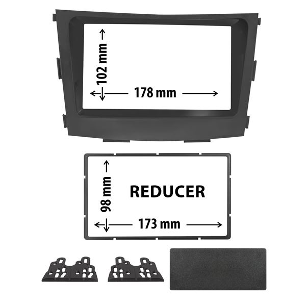 Cache autoradio Ssangyong Tivoli
