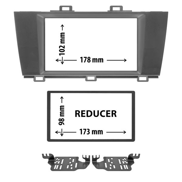 Cache autoradio Subaru Outback 2015
