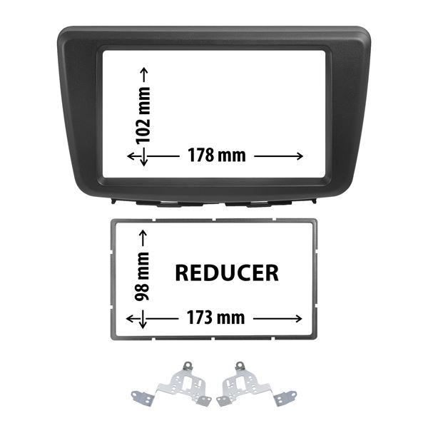 Cache autoradio Suzuki Baleno 2015
