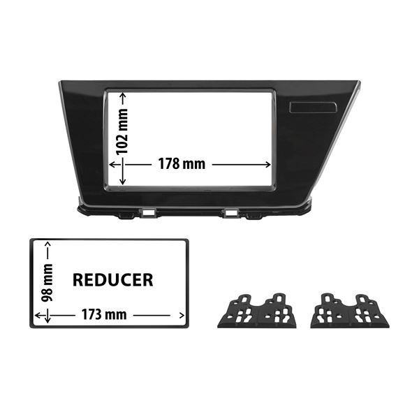 Cache autoradio Kia Nitro 2017