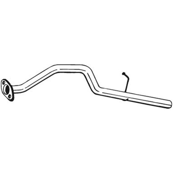 1 tuyau d'échappement Bosal 452635
