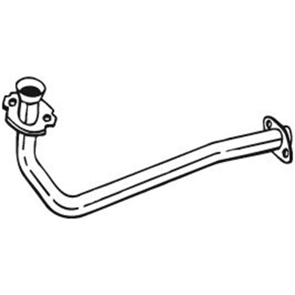 1 tuyau d'échappement Bosal 737031