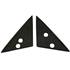 2 platines d'adaptation pour retroviseur pour Peugeot 205 83-91