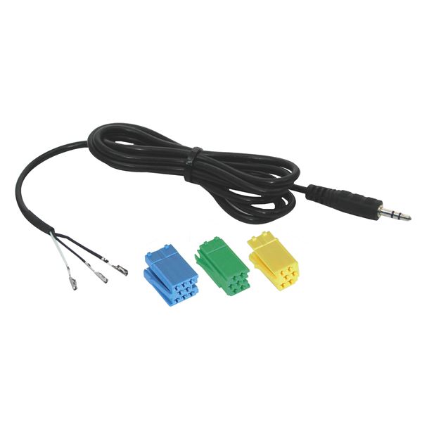 Cable audio auxiliaire (Mini ISO -> Jack 3.5)