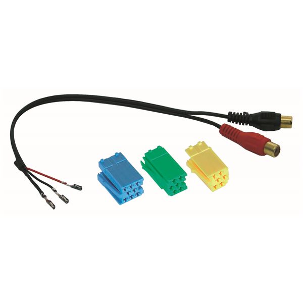 Cable audio auxiliaire (Mini ISO -> RCA)