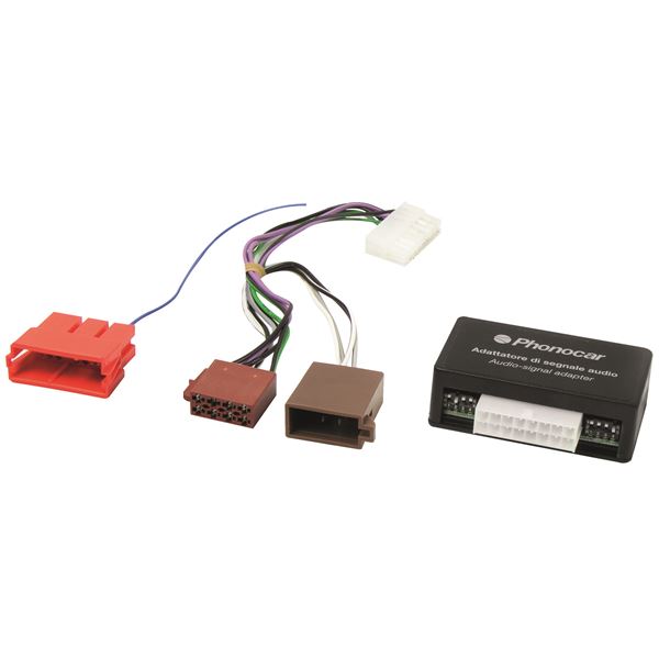 Interfaces pour systemes Hi-fi d'origine Alfa/BMW/Lancia/Mazda/Mercedes/Nissan/ Peugeot/Porsche/Saab