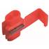 Clips rouge boutonnière (2 pièces)