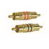 Connecteur coaxial RCA (2 pièces)