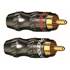 Connecteur coaxial RCA (4 pièces)