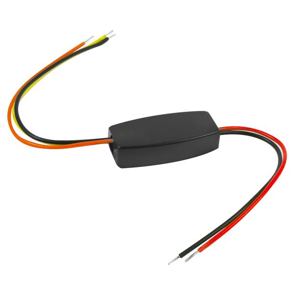 Filtre anti parasite pour alimentation caméra de recul