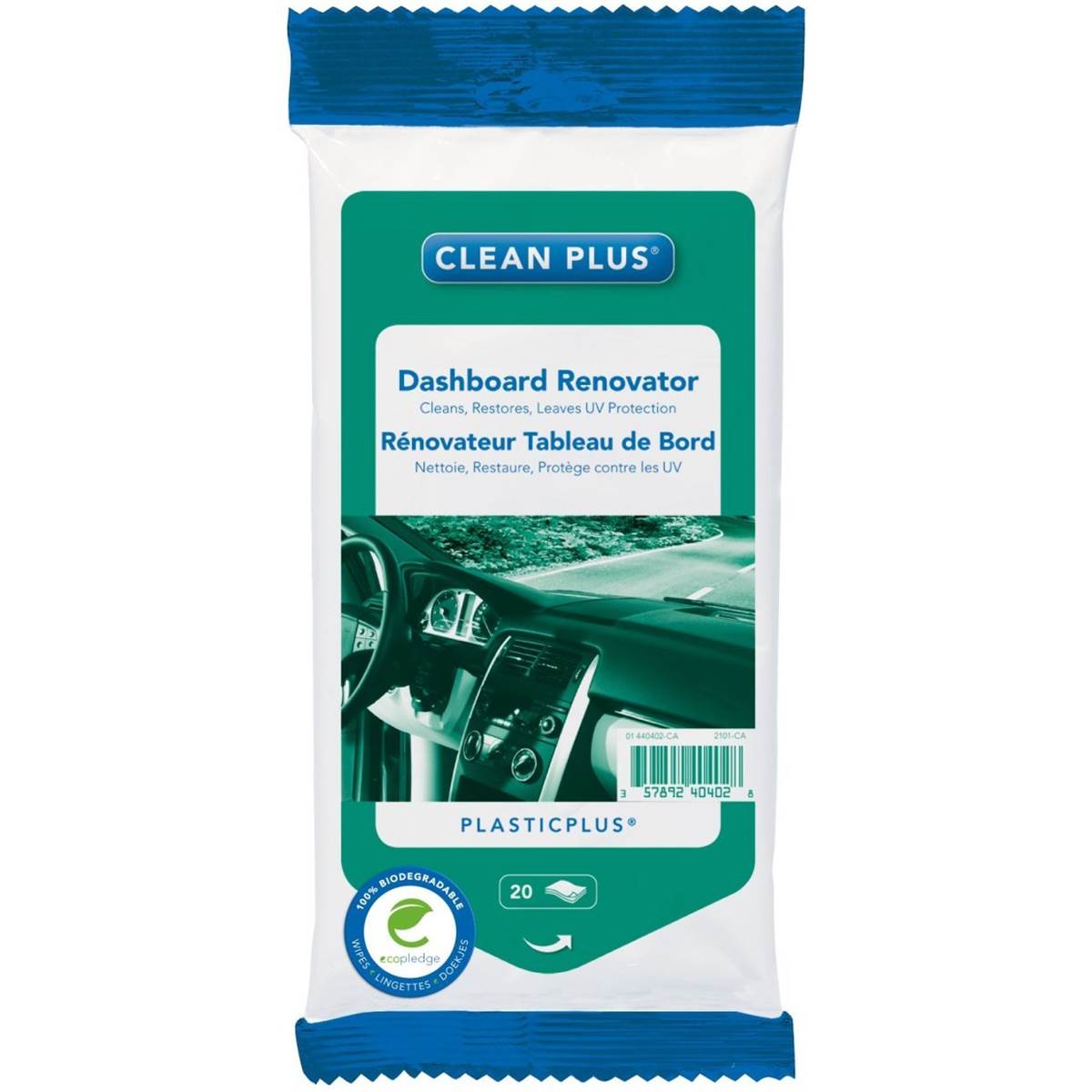 Lingettes Nettoyantes Pour Plastiques Autobest